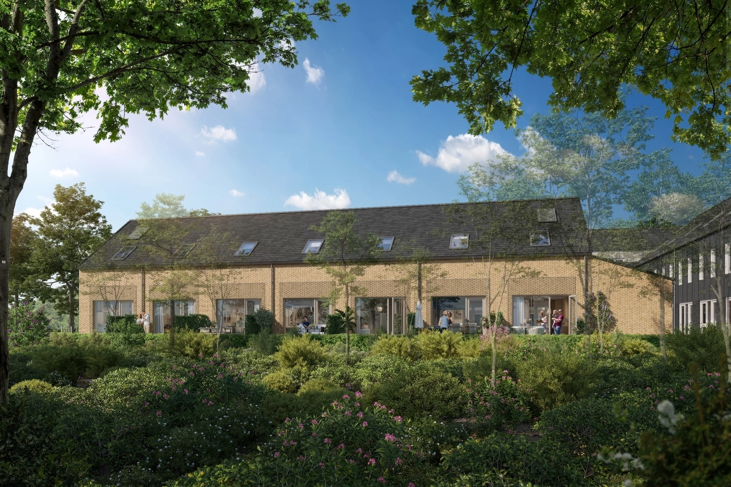 achterkant woning