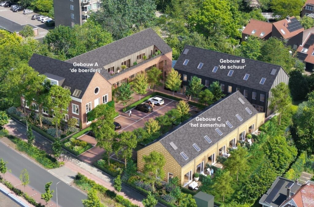 Nieuw Giessenhof Duivendrecht vogelvlucht